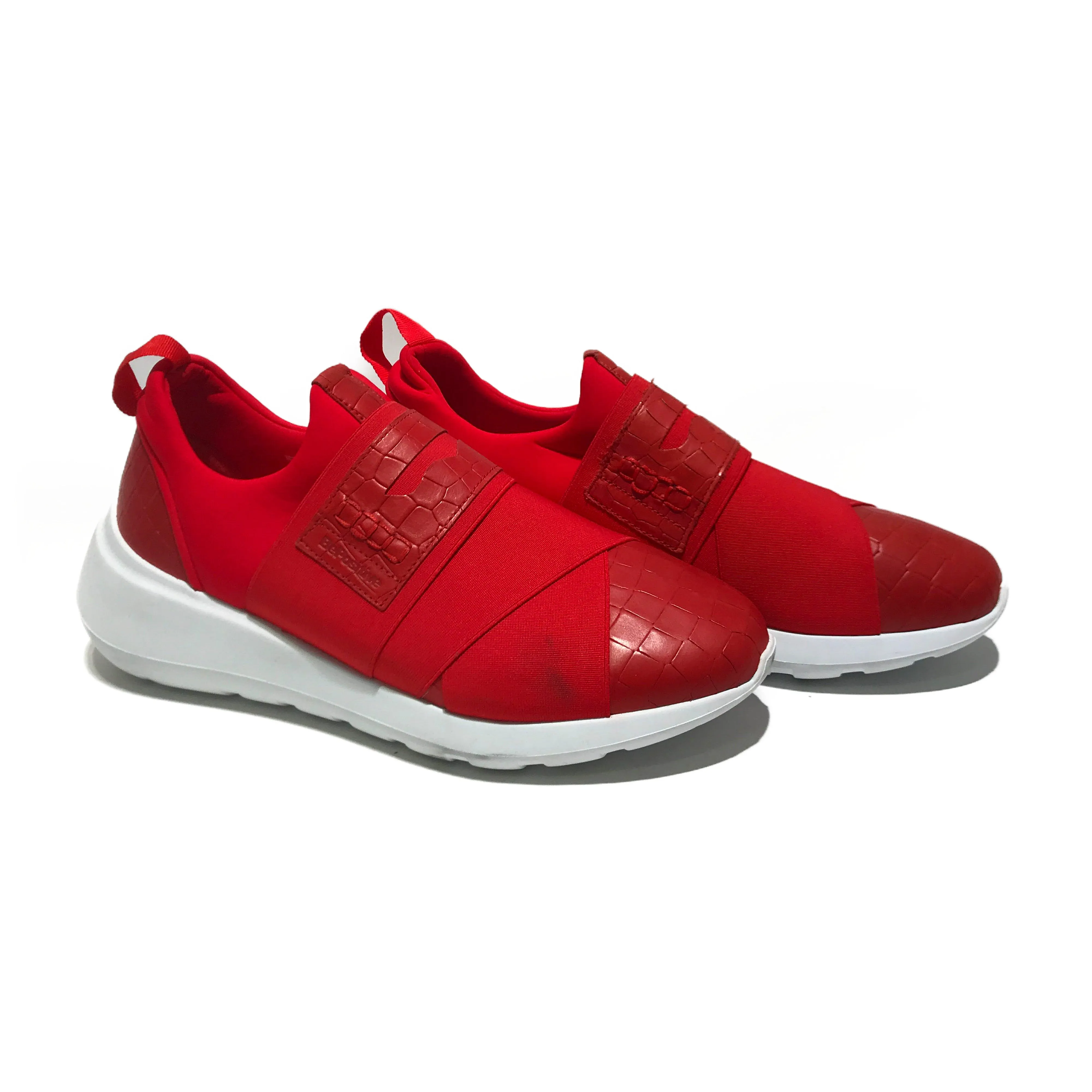 1piu1uguale3/BEPOSITIVE/Low-Sneakers/41/RED/MRG257