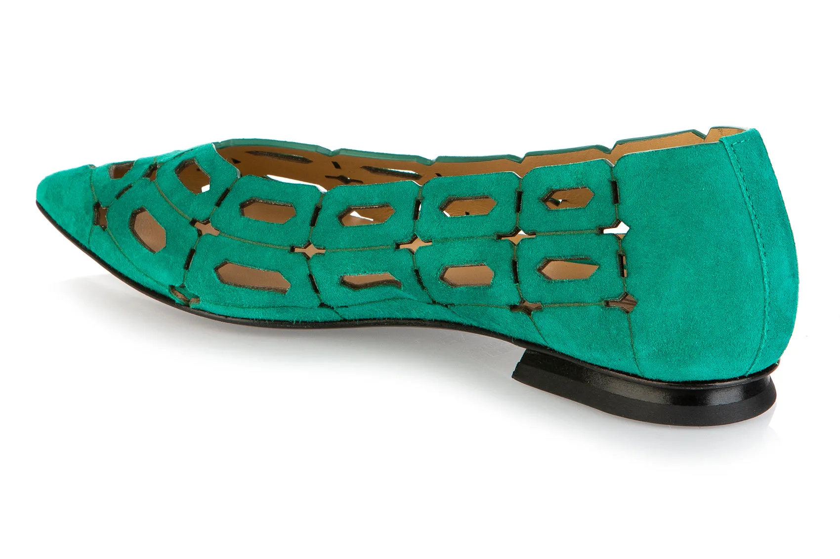 8525 Fabi Shoes / Emerald