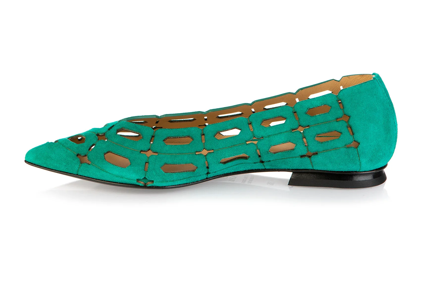 8525 Fabi Shoes / Emerald