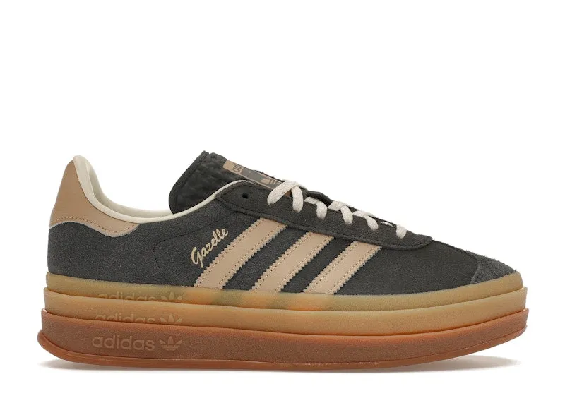 Adidas Gazelle Bold Grey Magic Beige Gum (Women'S)