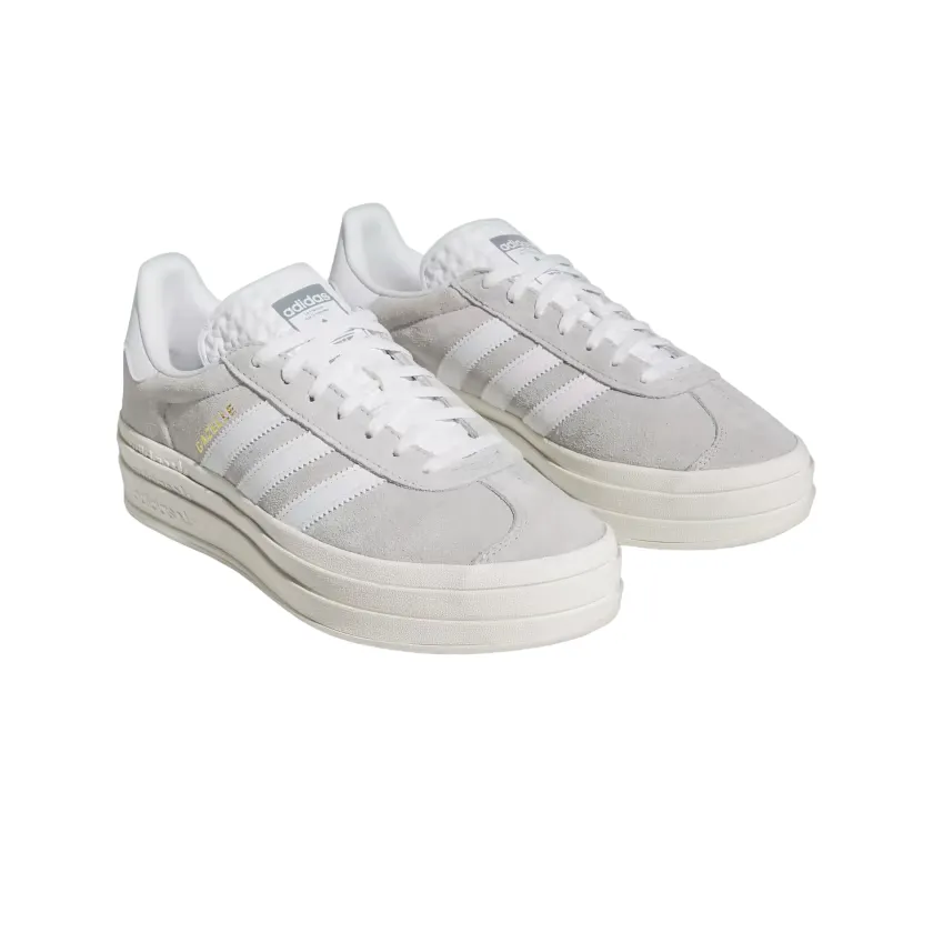 Adidas Originals scarpa sneakers da donna Gazelle Bold HQ6893 grigio-bianco