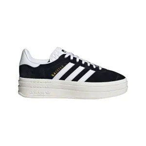 Adidas Originals scarpa sneakers da donna Gazelle Bold HQ6912 nero-bianco