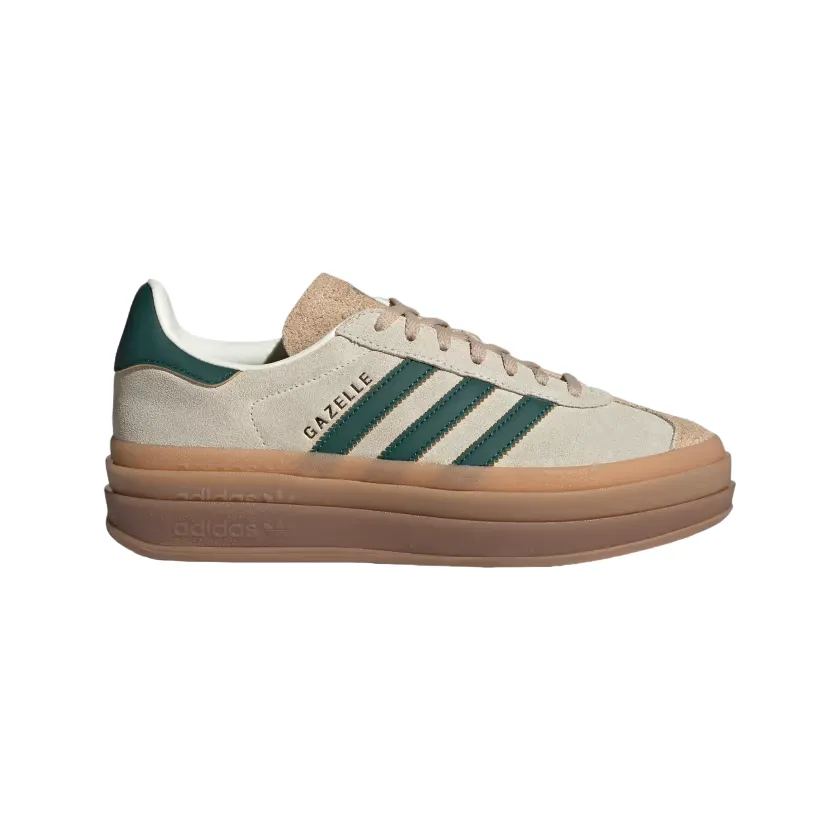 Adidas Originals scarpa sneakers da donna Gazelle Bold ID7056 crema-verde