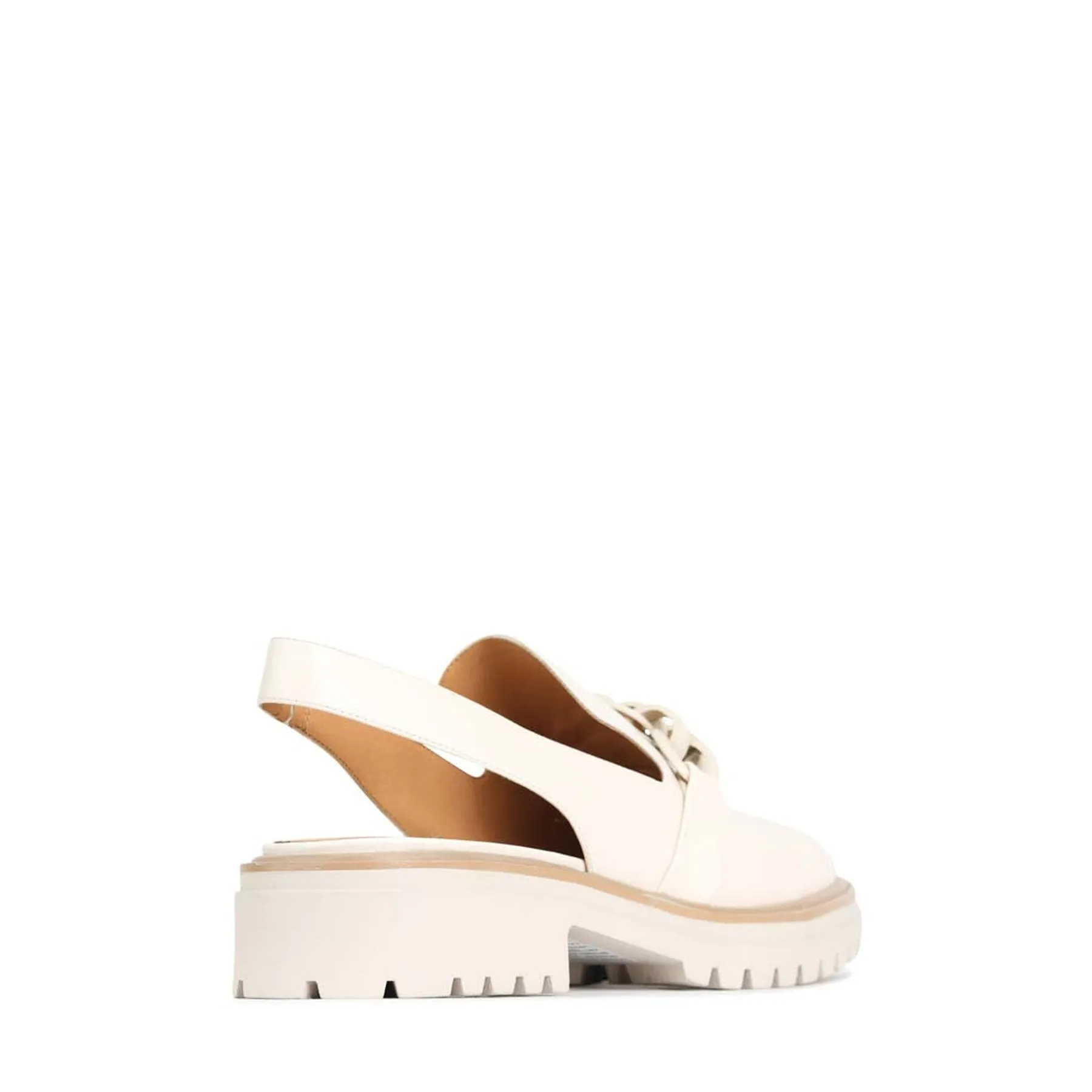 ANI LEATHER SLING-BACK LOAFERS