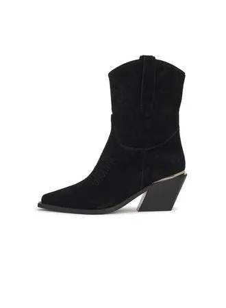 Anine Bing - Mid Tania Boots in Black