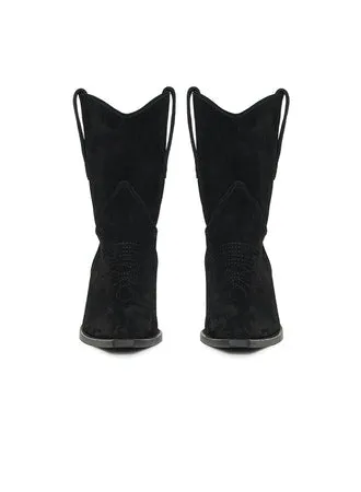 Anine Bing - Mid Tania Boots in Black