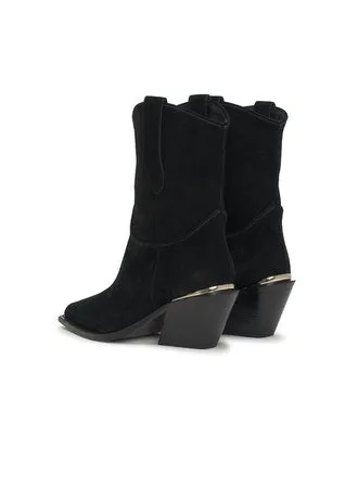 Anine Bing - Mid Tania Boots in Black