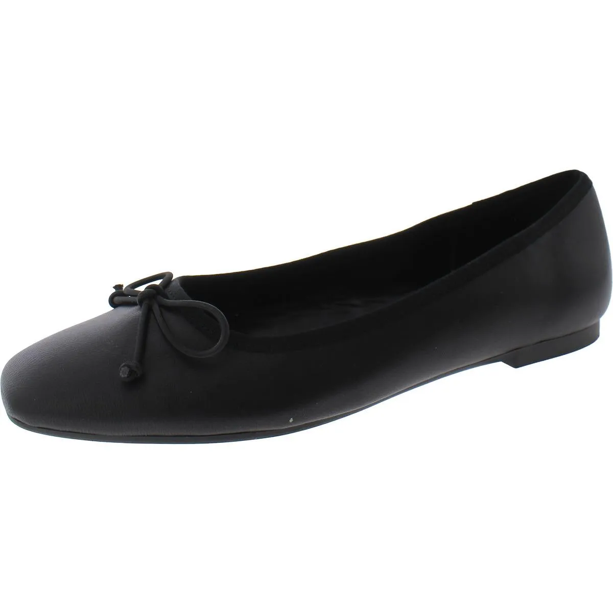 Aqua Womens Glee Leather Ballet Flats