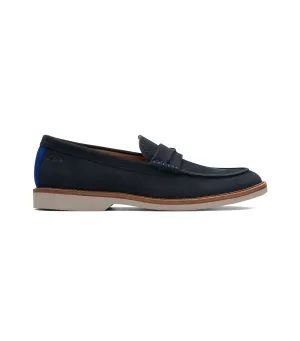 Atticus LT Slip Loafers Navy Suede