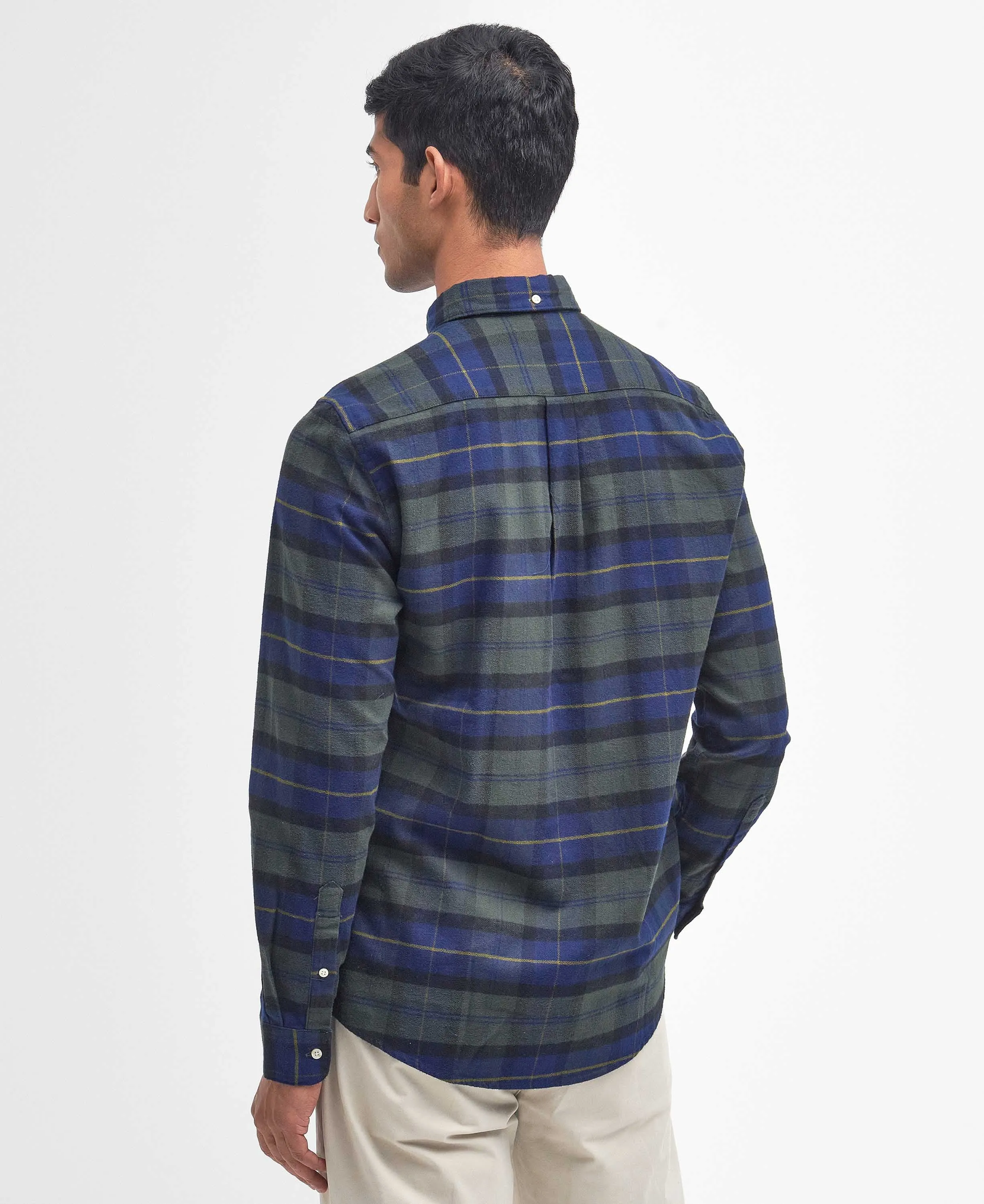 Barbour Kyeloch Tailored Fit Shirt - Navy / Green