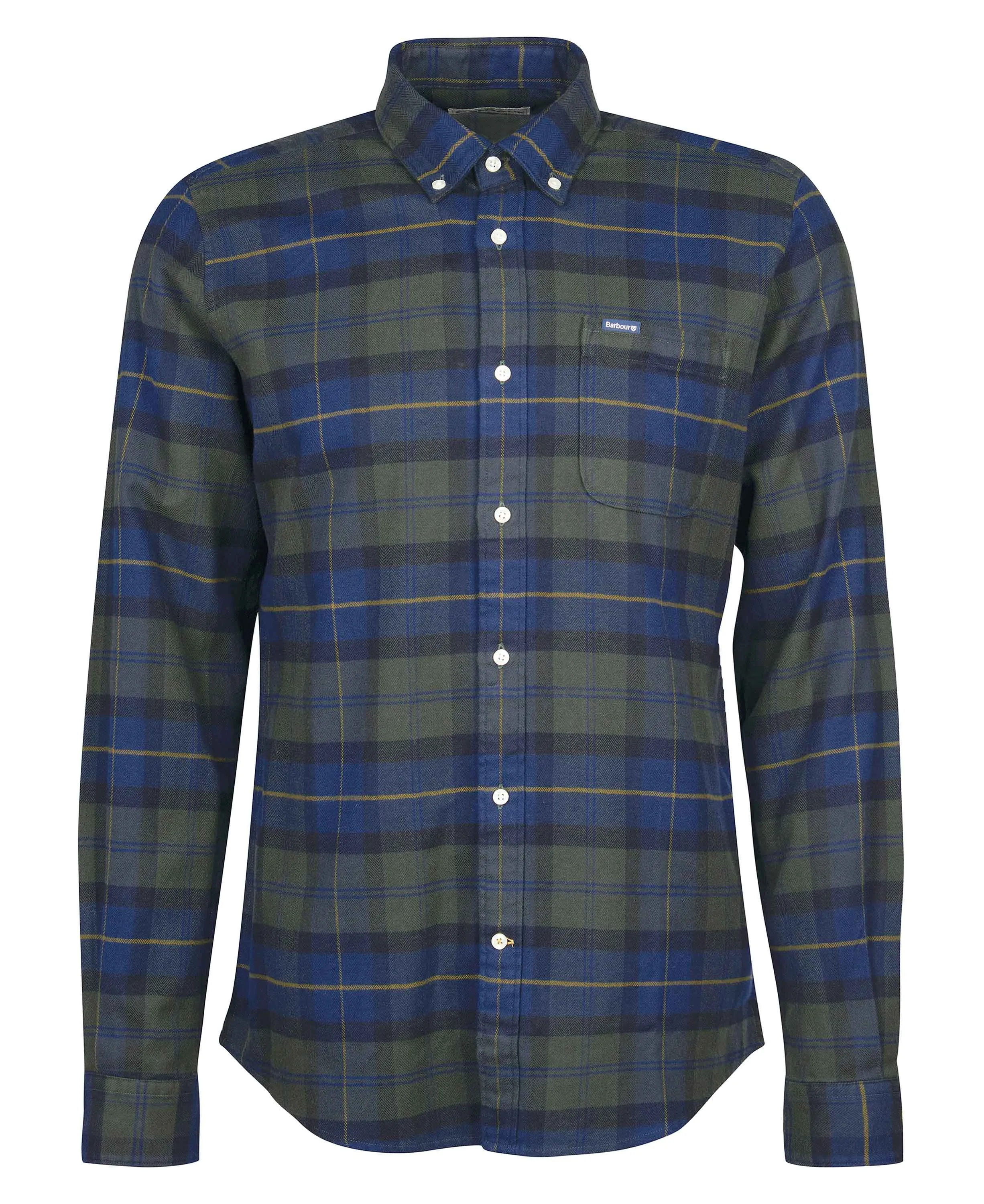 Barbour Kyeloch Tailored Fit Shirt - Navy / Green