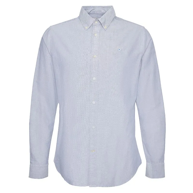 Barbour Oxtown Mens Tailored Shirt - Dark Denim