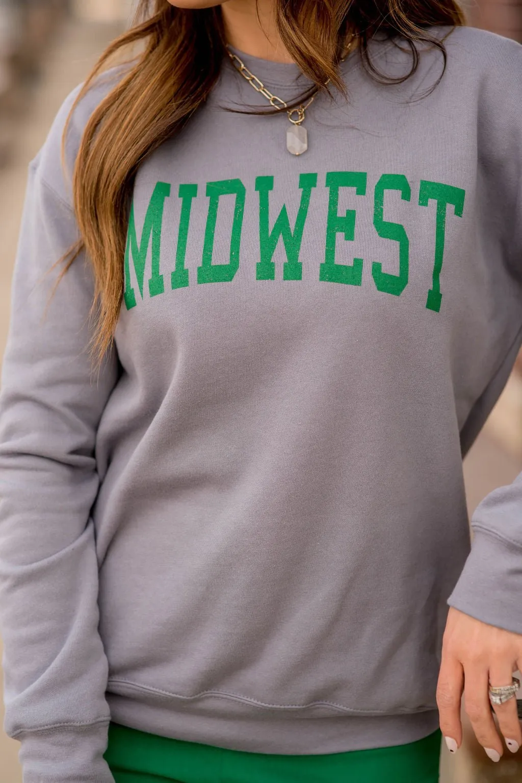 Bold Midwest Graphic Crewneck