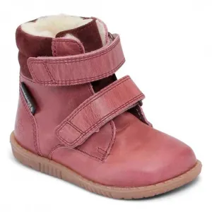 Bundgaard Rabbit Boots Velcro Dark Rose