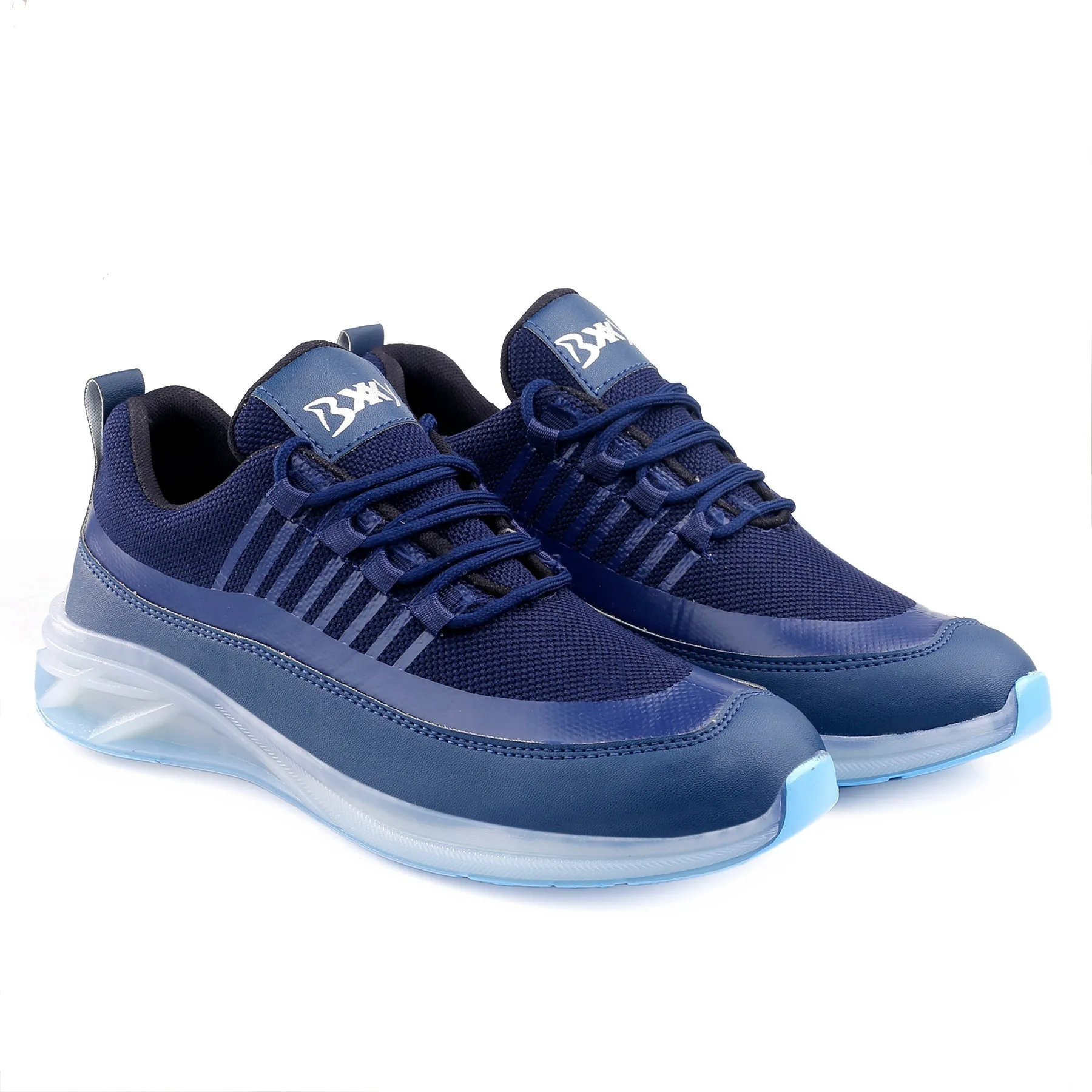 Bxxy's Designer Sports Shoes On Transparent Sole