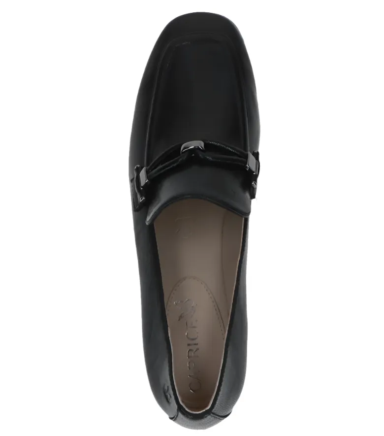 Caprice Womens Loafer Black Nappa