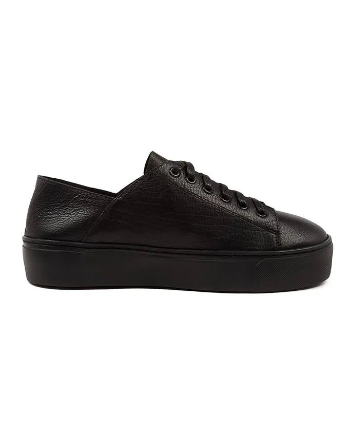 Charli Leather Sneakers Black