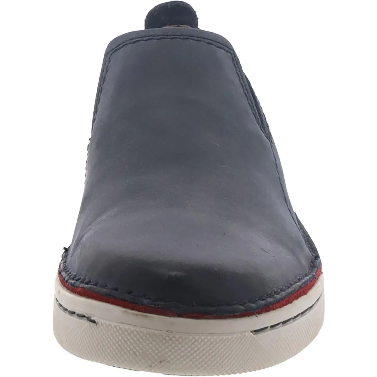 Clarks Mens Kitna Easy Leather Casual Slip-on Shoes