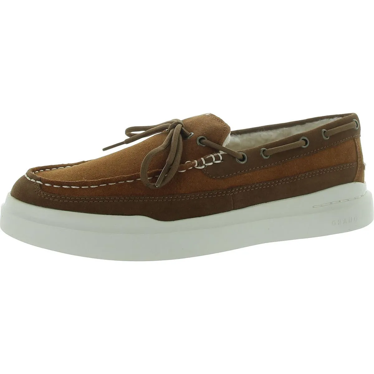 Cole Haan Mens Grandpro Rally Suede Cozy Driving Moccasins