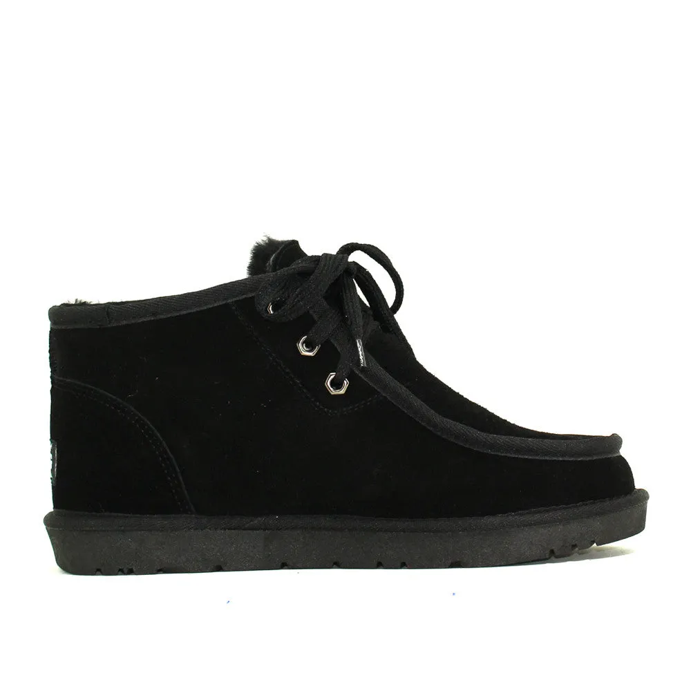 Dabbs Lace Up Man Ugg Boot - Black