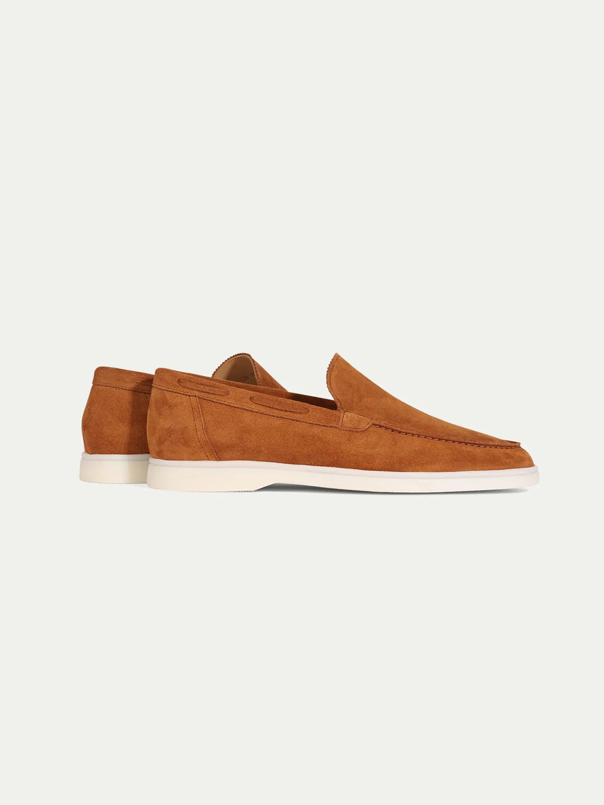 Dark Apricot Yacht Loafers