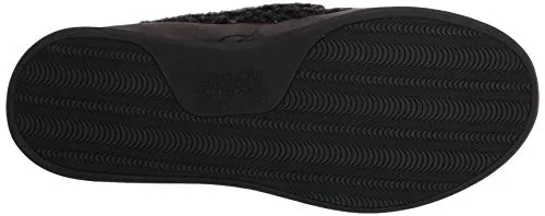 Dearfoams Men's Eli Microsuede Moccasin Slipper, Pavement, Small