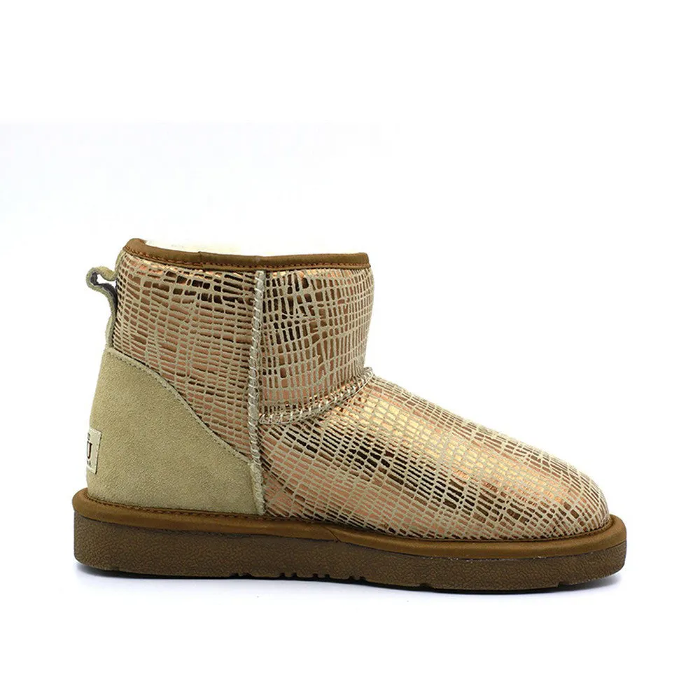 Elena Short Ugg Boot - Light Tan