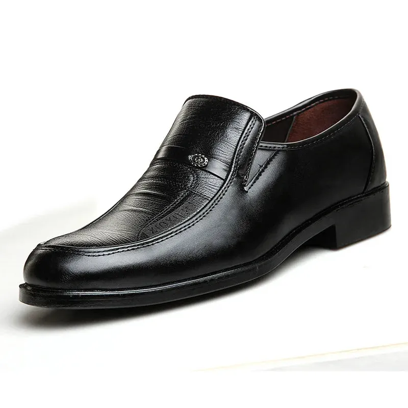 EliteStride Oxfords – Men’s Leather Formal Business Shoes