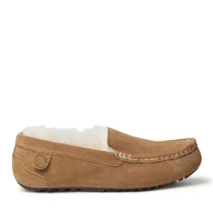 Fireside by Dearfoams Women's Moc Hand Stitched Moccasin Slipper