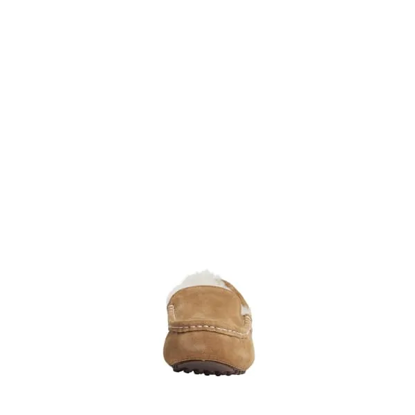 Fireside by Dearfoams Women's Moc Hand Stitched Moccasin Slipper