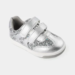 Girls Sneaker H558-104-SILVER