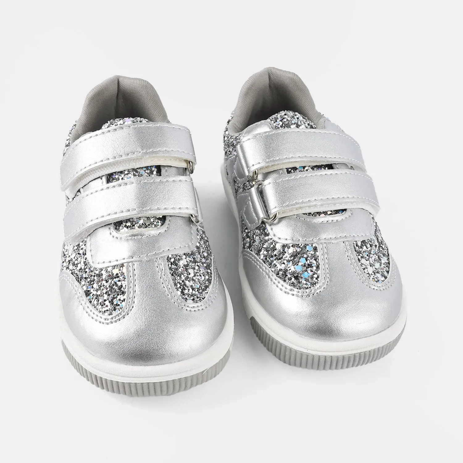 Girls Sneaker H558-104-SILVER