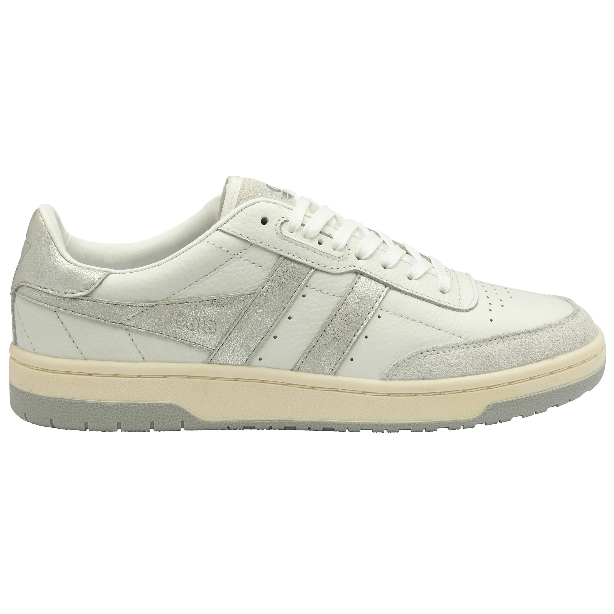 Gola Classics Women's Falcon Mirror Sneakers in Silver