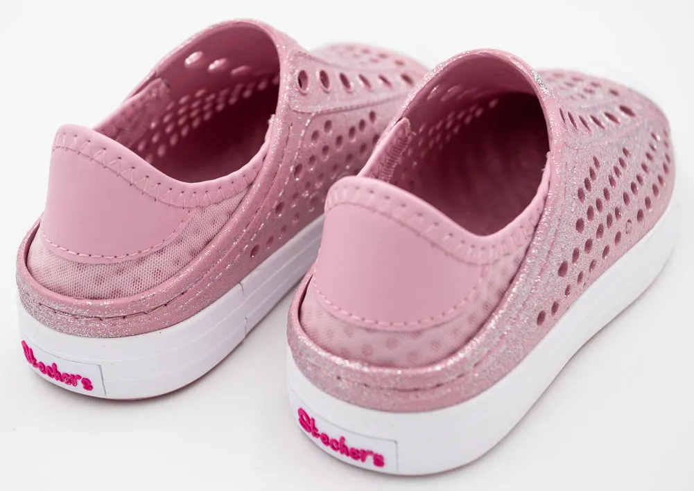 Guzman Steps Glitter in Pink by Skechers