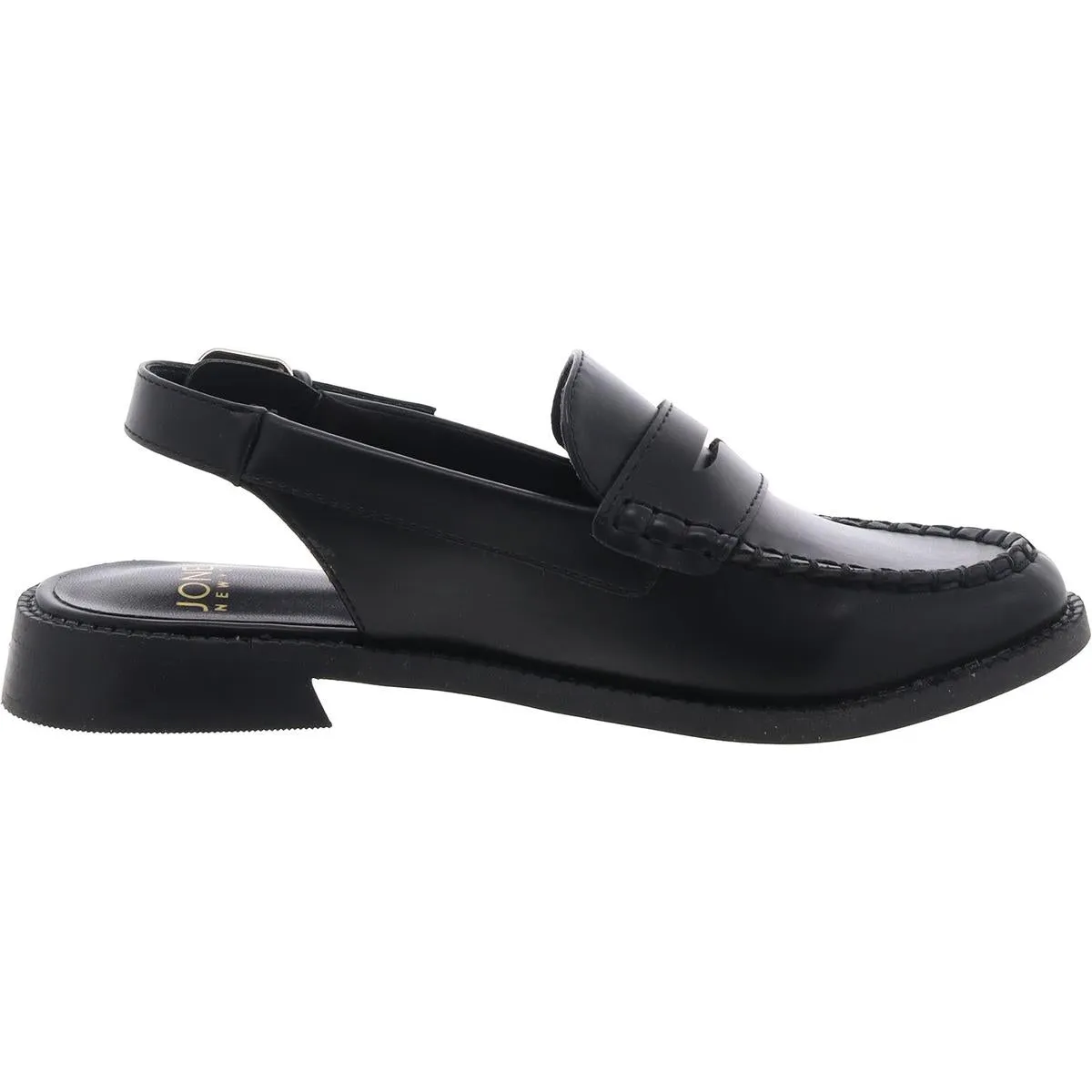 Jones New York Womens Renaud Faux Leather Mules Slingbacks