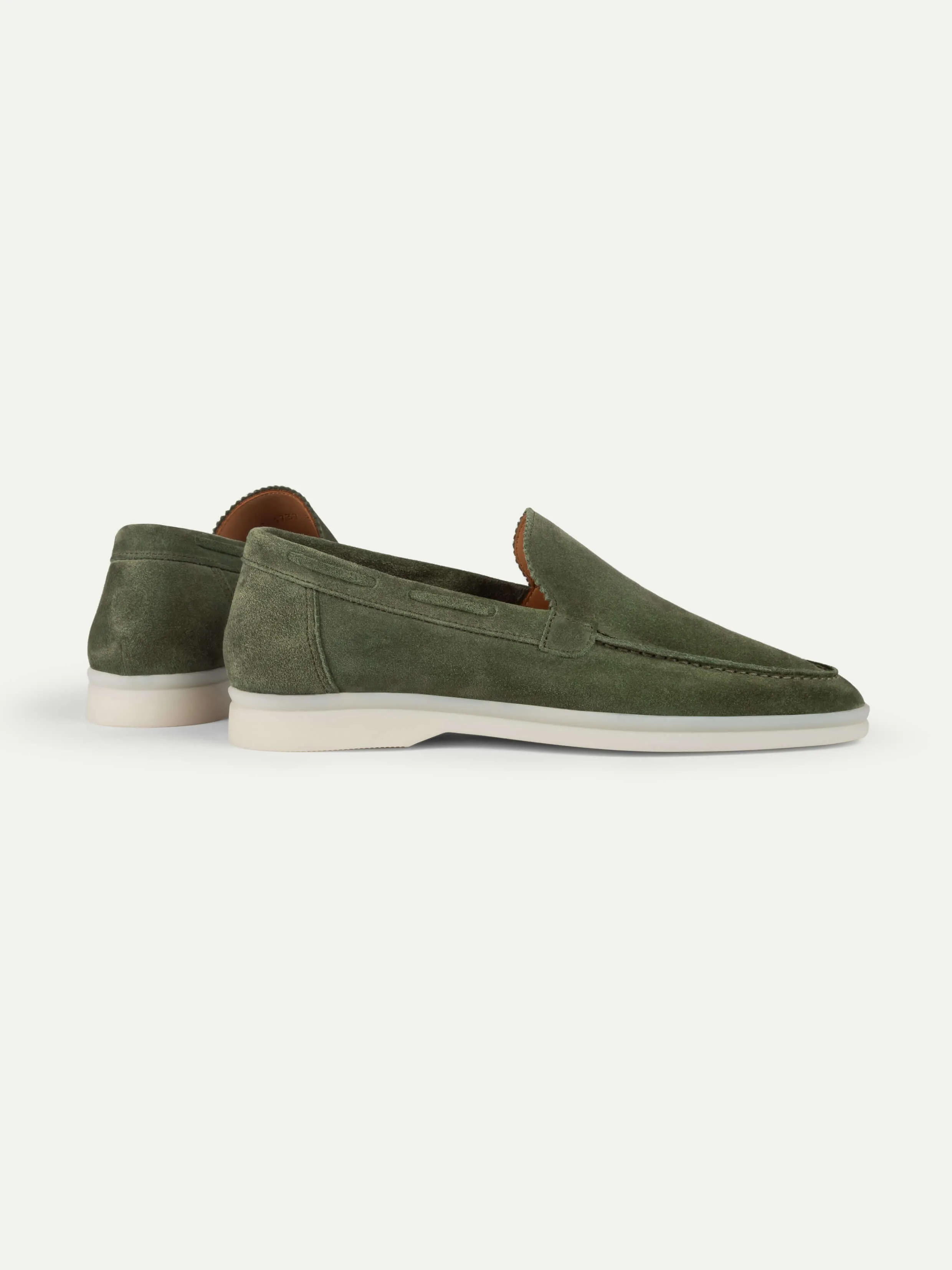 Lady Green Yacht Loafers