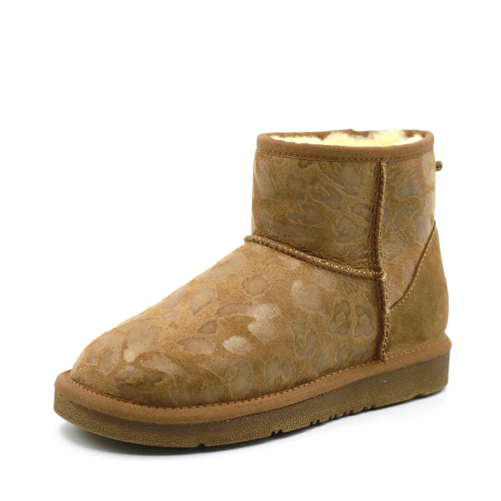 Leo Short Ugg Boot - Chestnut