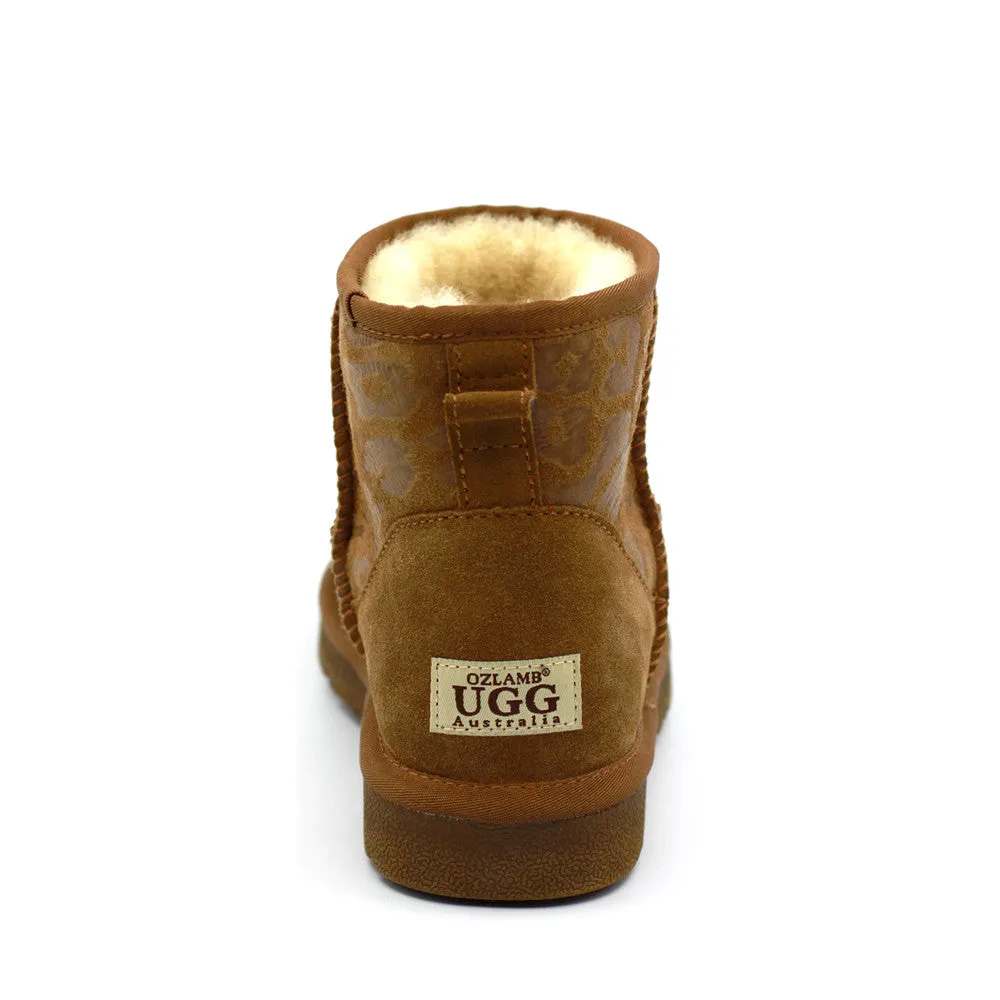 Leo Short Ugg Boot - Chestnut