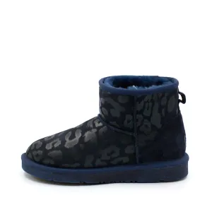 Leo Short Ugg Boot - Navy