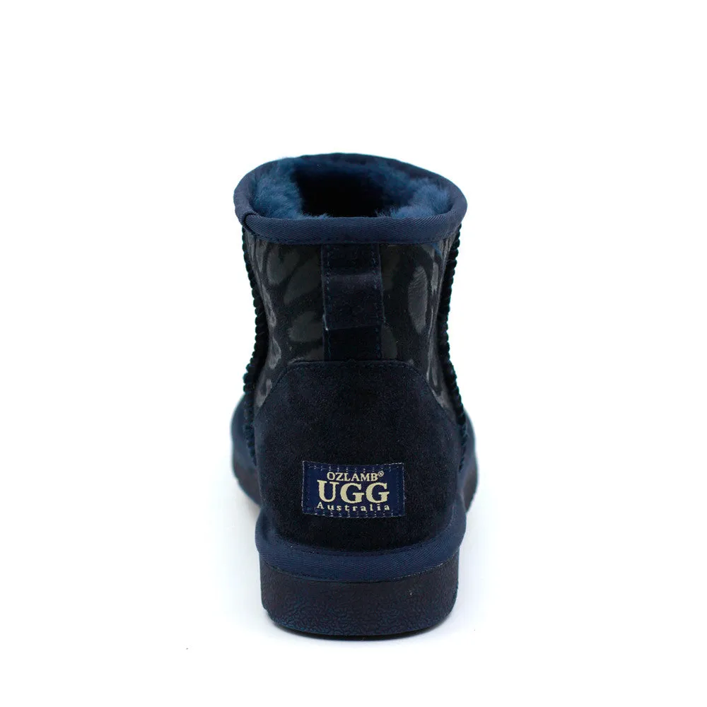 Leo Short Ugg Boot - Navy