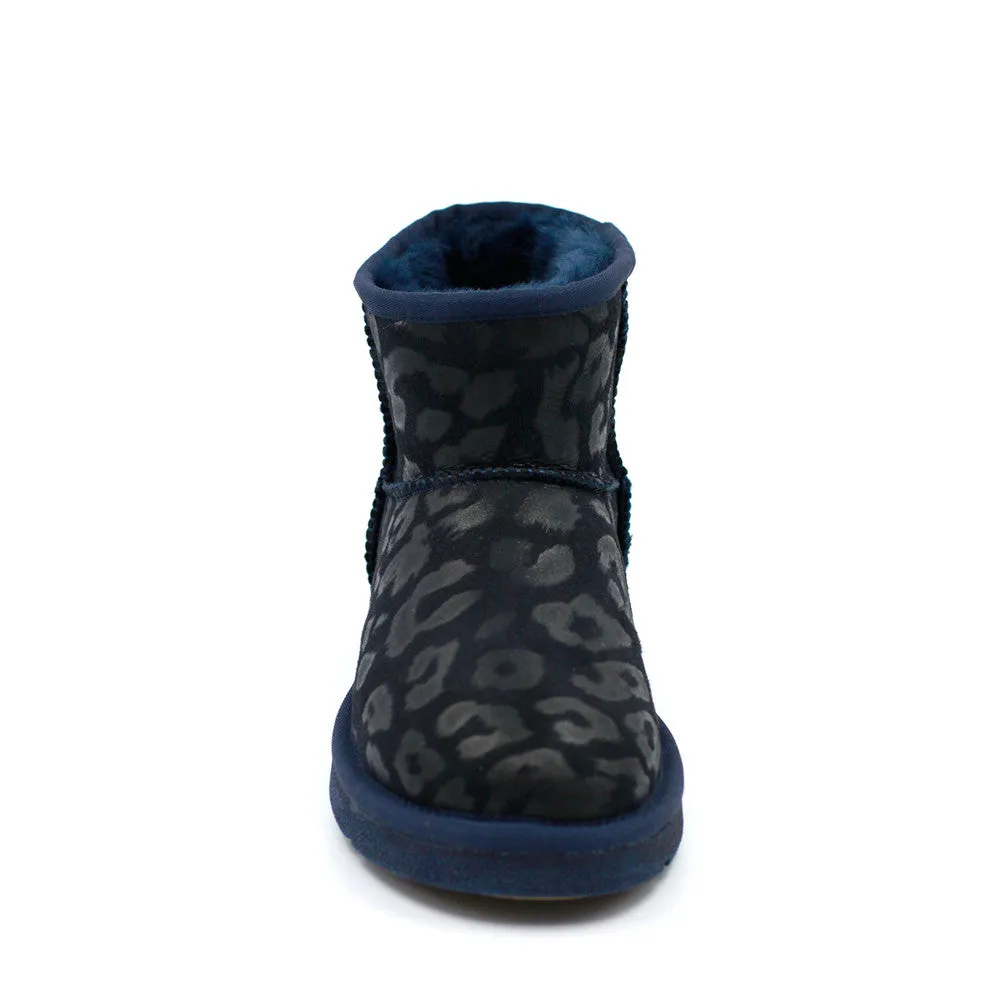 Leo Short Ugg Boot - Navy