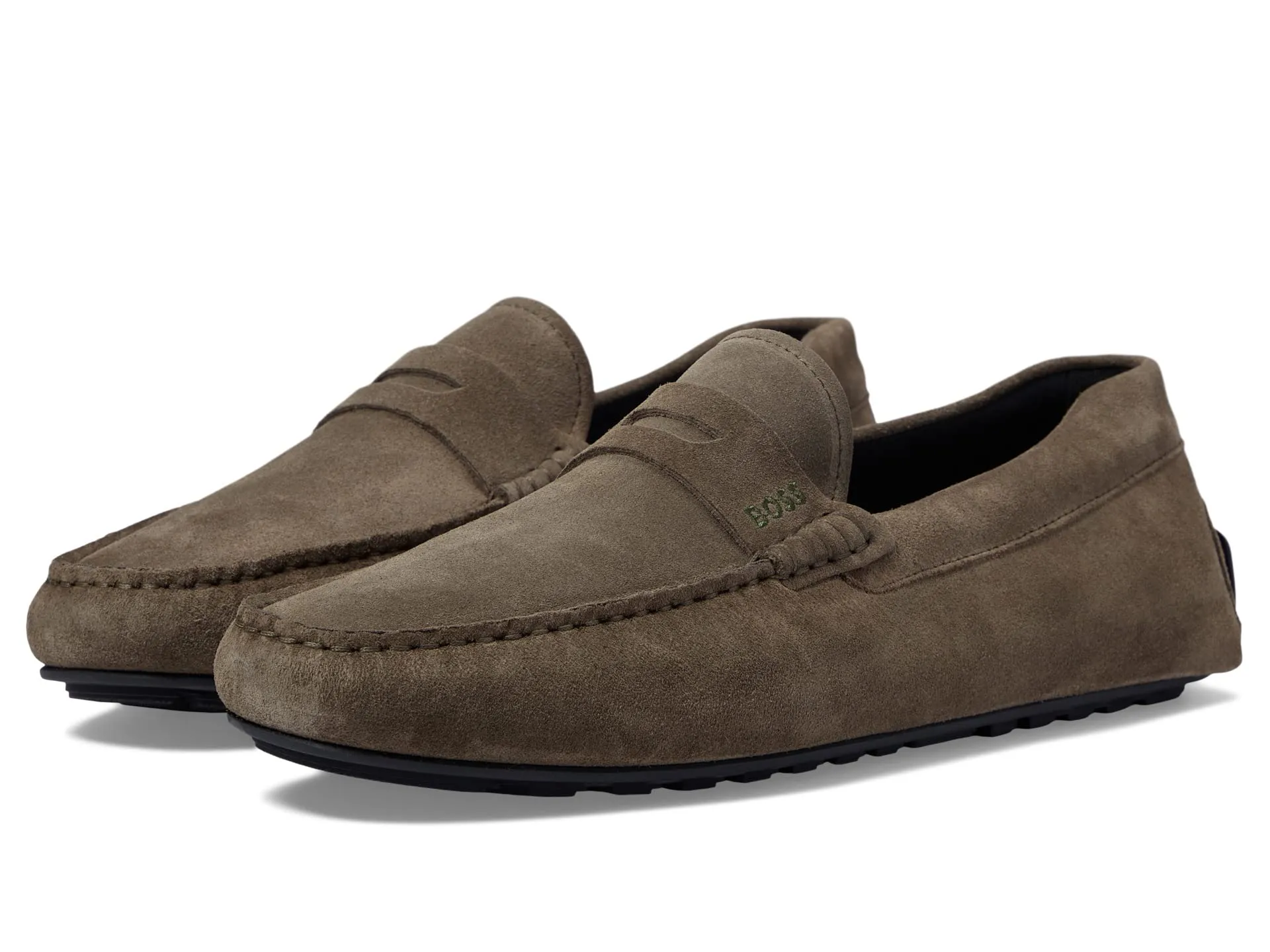 Loafers BOSS Noel Suede Penny Loafer Moccasins