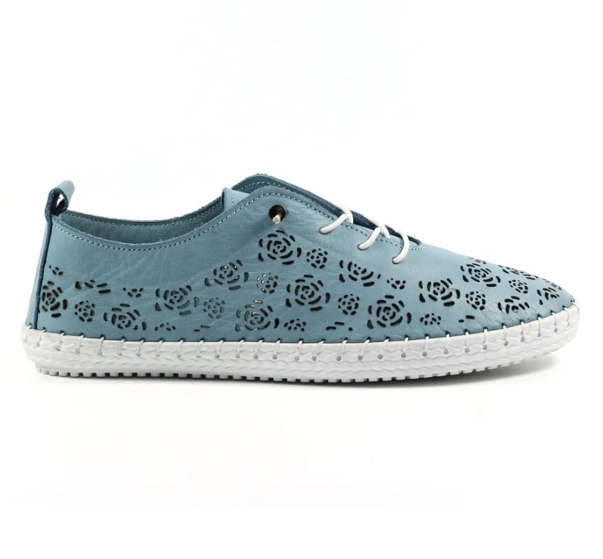 Lunar Womens Shoe Bamburgh Mid Blue