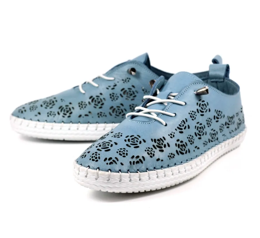 Lunar Womens Shoe Bamburgh Mid Blue