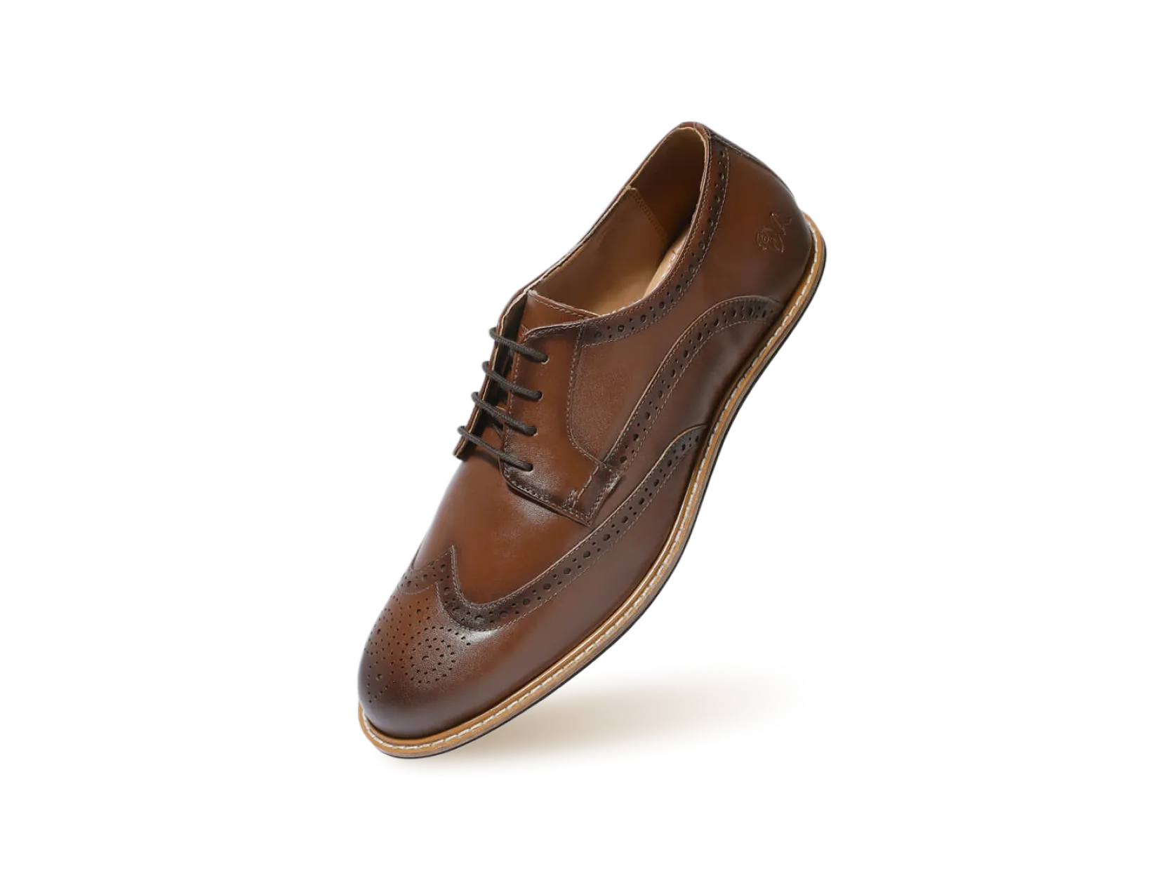 Luxe Brogues : Tan