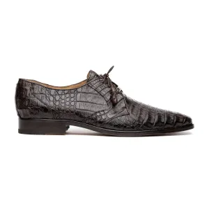 Marco Di Milano Lacio Men's Shoes Exotic Crocodile Derby Oxfords (MDM1019)