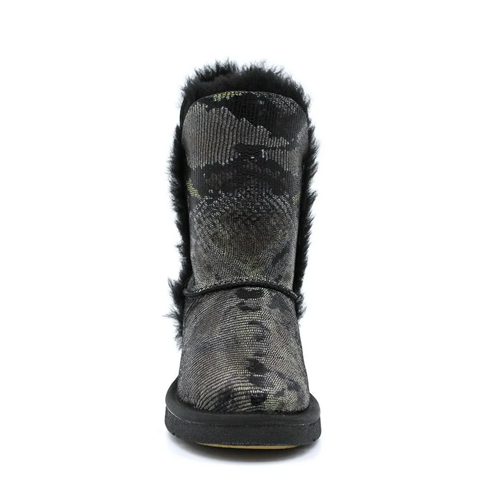 Marvella Medium Ugg Boot - Black