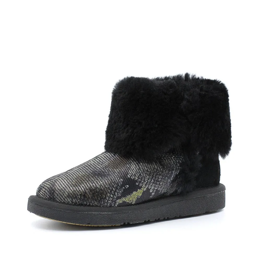 Marvella Medium Ugg Boot - Black