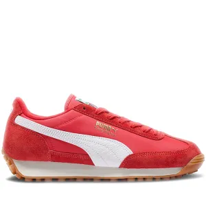 Men's Puma Easy Rider Vintage Shoes - Red/White