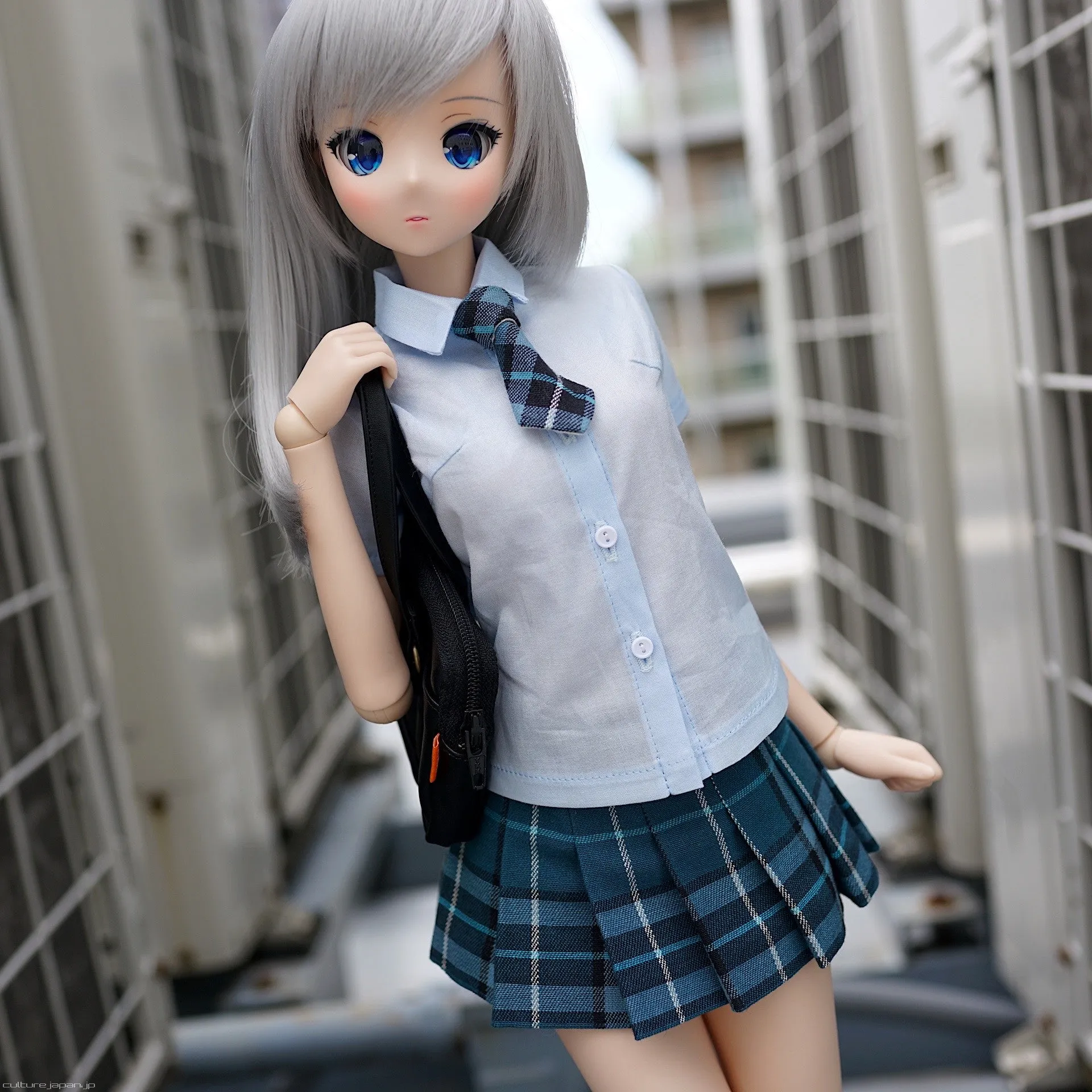 Mirai High School Uniform (Blue)